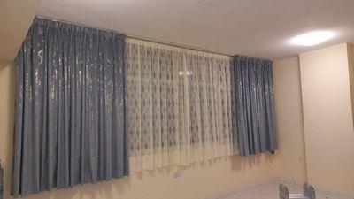 Detailing and installing all types of curtains 