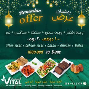 Healthy dishes and monthly contracts in Abu Dhabi